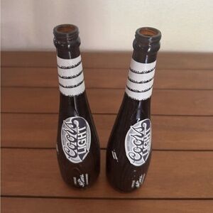 COORS  Light Beer Banquet - Baseball Bat Bottles 18oz Empty Vintage Collectible
